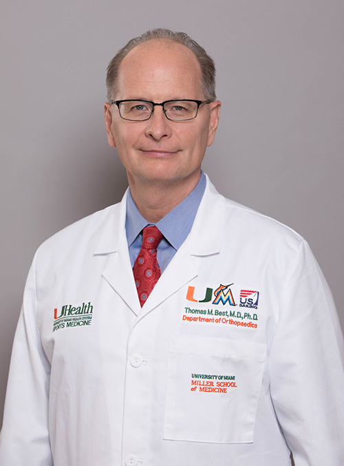 Thomas M Best, MD, headshot