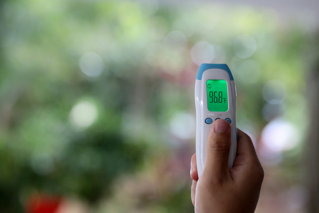 hand digital thermometer