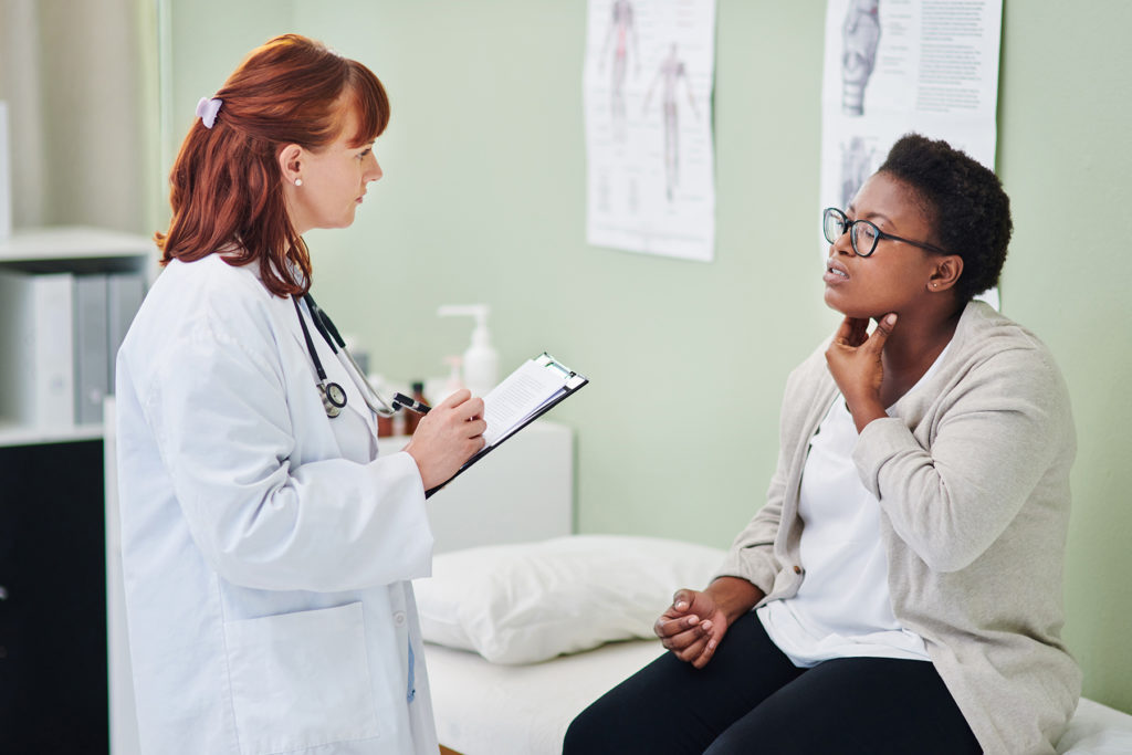 women being her own health care advocate