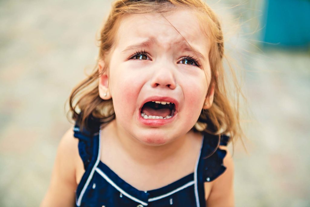 Little Girl Cries